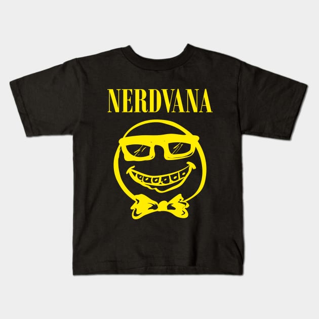 Nerdvana Kids T-Shirt by NathanielF